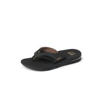 ReefFANNING - Infradito Uomo, Nero/Marrone, 47 EU