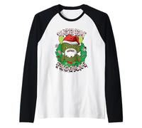 Reek-O FuggGlow Buon Natale Maglia con Maniche Raglan