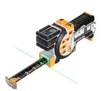 REEKON T1 Tomahawk - Metro digitale a nastro, strumento di misurazione accurato professionale, laser verde, lista di misurazione E-Paper, misurazioni condivise tramite Bluetooth, lame sostituibili