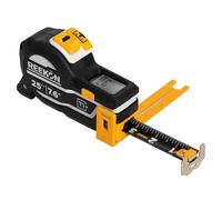 REEKON T1M Utility Digital Tape Measure 7,6 m (Metric) - Bluetooth Smart Measuring Tool, 0,5 mm Accuracy, Saves 1000+ Measurements, LCD Display, 150 Hour+ Batteria ricaricabile