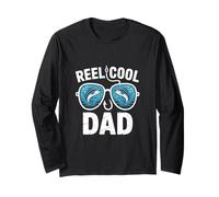 Reel Cool Fishing Occhiali da sole divertenti festa del papà papà papà Maglia a Manica