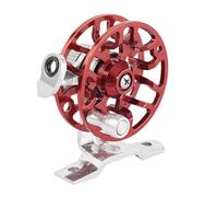 Reel da a Mosca | Elegante Ruota da d'acqua | Alluminio portatile in lega multiarma a massa | rosso per diverse situazioni di