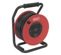 Sealey Cavo Bobina 50m 4 X 230V 2.5mm Resistente Thermal Scatto CR25025