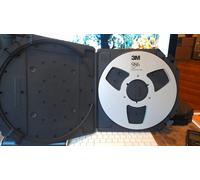 Reel To Reel Tape 3M 996-DA 27 CM. METAL SILVER - PROFESSIONALE.