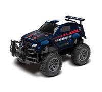 REEL TOYS - Fuoristrada Radiocomandato Carabinieri Scala 1:18 con Telecomando 27 MHz - Auto RC Fuori Strada con Grandi Ruote, Dettagli Realistici e Licenza Ufficiale - Giocattolo per Bambini 6+