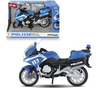 Moto polizia con luci e suoni con licenza ufficiale