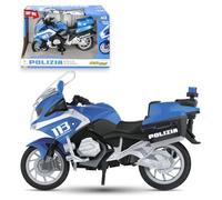 Moto polizia con luci e suoni con licenza ufficiale