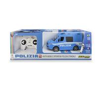 Merchandising Reel Toys: Unita Mobile Polizia - Rc Vehicle With Sounds And Light