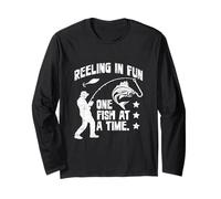 Reeling in Fun, One Fish at a Time Maglia a Manica