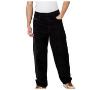 Reell - Baggy Cord - Pantaloni tempo libero 28 - Length: 32 nero