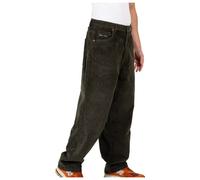 Reell - Baggy Cord - Pantaloni tempo libero 30 - Length: 32 nero