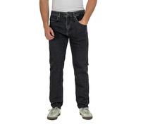 Reell Barfly, pantaloni jeans uomo, Zero's Stone Black, 34W x 32L