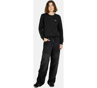 Reell Felpa con cappuccio donna Logo girocollo 2304-002 L Nero