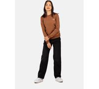 Reell Felpa con cappuccio donna Logo girocollo 2304-002 XS Marrone