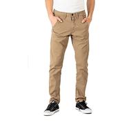 Reell Pantaloni chino affusolati Flex 1110-004 W33-L32 Marrone