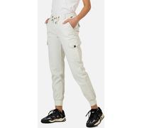 Reell Pantaloni cargo da donna Reflex Women Rib Cargo 2111-002 L/LONG Bianco
