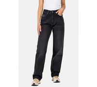 Reell Pantaloni in denim da donna Donna Betty Baggy 2108-002 26 Nero