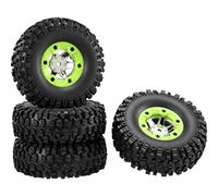 Ruote complete reely 1:10 xs buggy block profilo 6 raggi argento 4 pz
