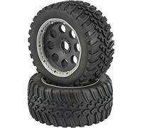 Ruote complete 1:6 Buggy Reely V-block 6 raggi Nero 1 Paio/a