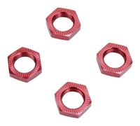 Reely 1:8 Dadi ruota autobloccanti Rosso 4 pz.