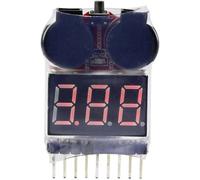 Reely 1511388 Tester LiPo checker Adatto per celle batteria: 2 - 8 1 pz.