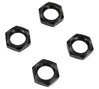 Reely 1528381 1:8 Dadi ruota autobloccanti Nero 4 pz.