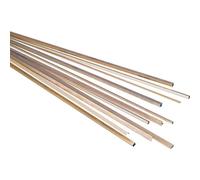 Reely 229851 Profilato a U Ottone (L x L x A) 500 x 8 x 3 mm