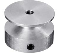 Reely Alluminio Puleggia Ø foro: 3.2 mm Diametro: 20 mm
