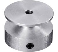 Reely Alluminio Puleggia Ø foro: 3.2 mm Diametro: 20 mm