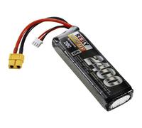 Reely Pacchetto Batteria (LiPo) 7.4 V 2400 mAh Numero di celle: 2 20 C Softcase XT60