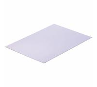 Reely Bianco Polystyrene Foglio 330x230x3mm