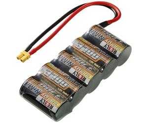 Reely Confezione Batteria (NiMh) 6 V 3700 mAh Numero di celle: 5 Sub-C Side by Side XT30