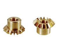 Reely Coppia conica in ottone Tipo di modulo: 0.5 Numero di denti: 15, 15 1 Paio/a