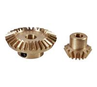 Reely coppia conica in ottone tipo di modulo 0.5 numero denti 15 45 1 kit
