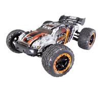 Reely JoVage 4x4 V2 Arancione bianco Brushed 1:16 Automodello Elettrica Truggy 4WD RtR 2,4 GHz incl. Batteria e cavo di