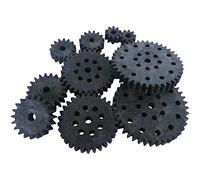 Reely Legno, Plastica Assortimento di ingranaggi Tipo di modulo: 1.0 Numero di denti: 10, 15, 20, 30, 40 10 pz.