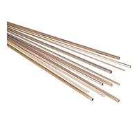 Reely Profilato a U Ottone (L x L x A) 500 x 4 x 4 mm