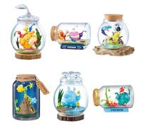 Reement Pikmin Terrarium Collection 2 scatole prodotto circa H 3,1 x L 5,5 x P 3,1 pollici (80 x 140 x 80 mm), realizzato in PVC, ABS, acrilico