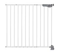 Reer 46120 T-gate Cancelletto Doppio Fissaggio, Active Lock, Metallo, Bianco