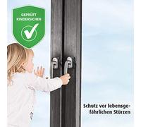 reer 70021 lucchetto per la sicurezza del bambino Blocco finestra per bambino 1
