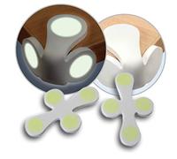 Reer 8398 B Protezione Spigoli Luminoso, Confezione 2 Pezzi