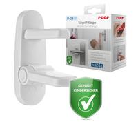 reer Fermaporta, sicurezza per bambini per porte di appartamento e ingresso, protezione maniglia per porta, fermaporta