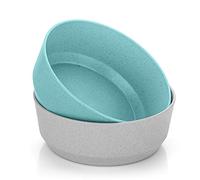 reer - Growing - Ciotole ecologiche, set di 2, blu/grigio