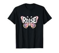 Reese Butterfly - Personalizzato Carino Nome Word Art Maglietta