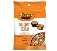 Reese's Peanut Butter Cup Miniature, Sugar Free, 3-Ounce Bag (Confezione Da 12)