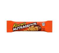 Reese's, Peanut Butter Nutrageous, Deliziose Barrette Ripiene di Arachidi Tostati Croccanti e Caramello Morbido, Ricoperti di Cioccolato al Latte, Gustali in Ogni Momento, Confezione da 42 g