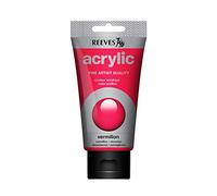 Reeves colore acrilico tubo 75ml-Vermillion