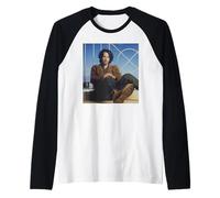 Reeves Keanu Point Break Attore a Los Angeles Di Michael Grecco Maglia con Maniche Raglan