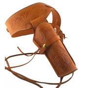 Ref GB-45 Fondine Western Marrone Tan Country In Pelle Fatto In Messico