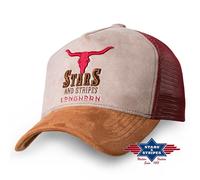Ref TC Longhorn Cappello Western Stars And Stripes Uomo Donna